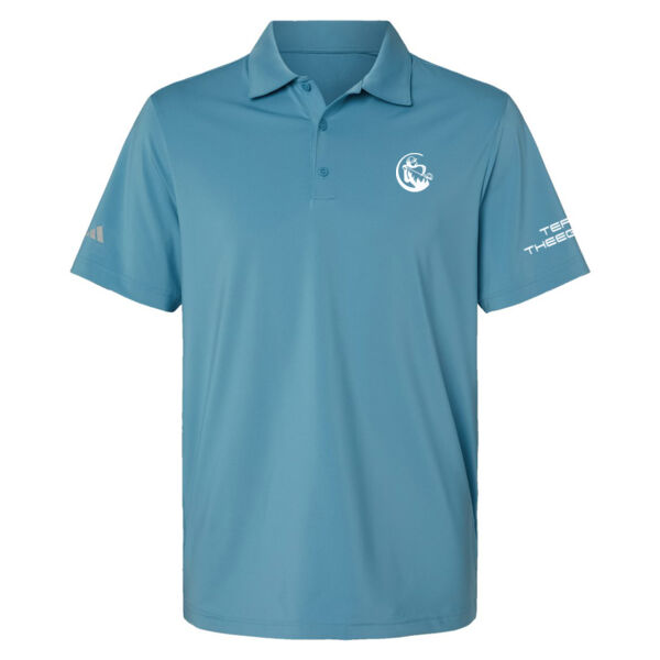 TEAM THEEGALA - PREMIUM ADIDAS POLO - HAZY BLUE - $9R2XG8$ Thumbnail