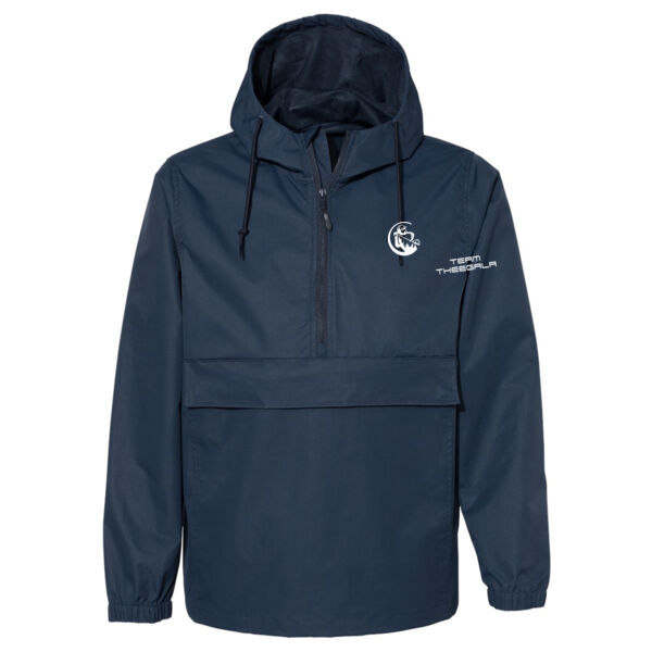 TEAM THEEGALA - NYLON ANORAK JACKET - NAVY BLUE - $QK5N6C$ Thumbnail