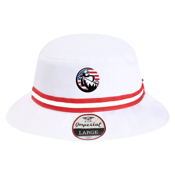 TEAM THEEGALA - USA - IMPERIAL BUCKET HAT - WHITE/RED - $3SV96X$ Thumbnail